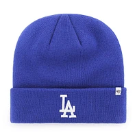 MLB Knit Hat Raised Cuff Dodgers