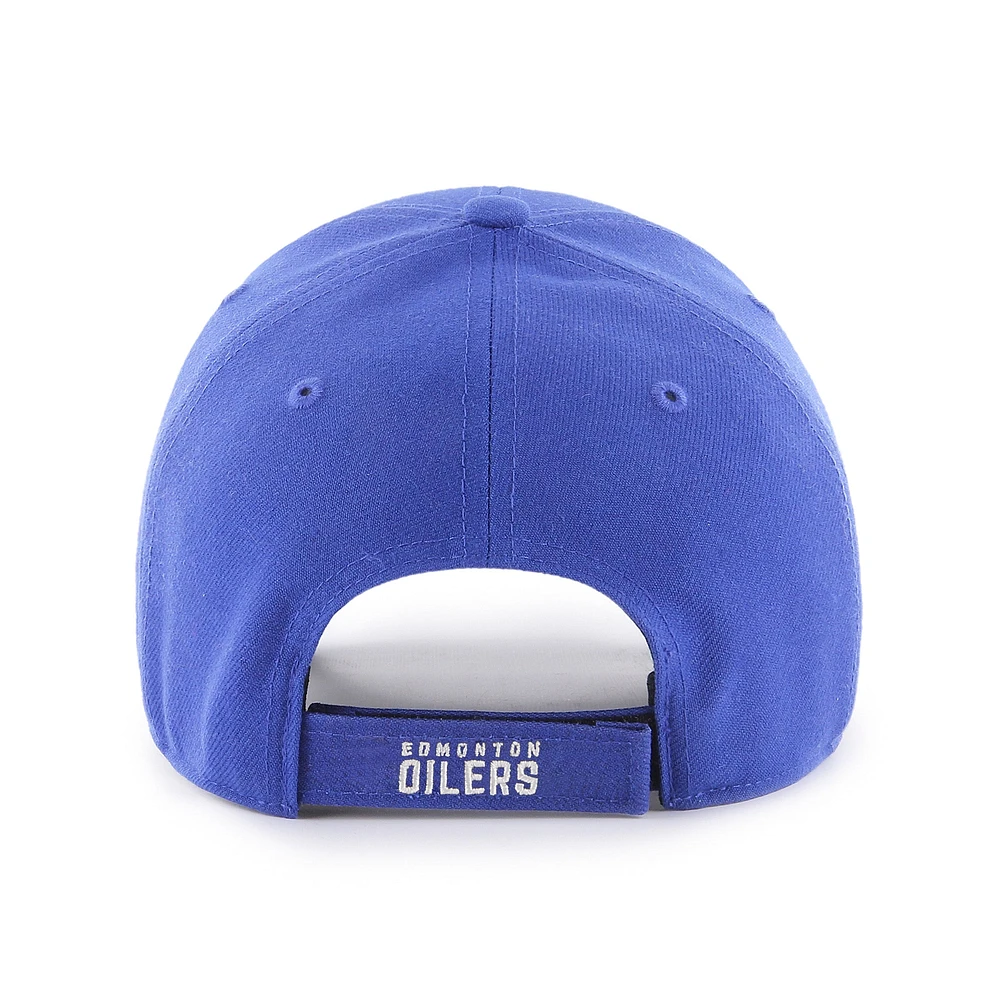 NHL Hat MVP Basic Oilers (Royal Blue)