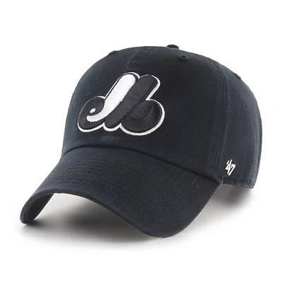 MLB Hat Clean Up Black/White Expos