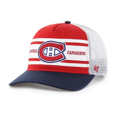 NHL Hat '47 Hitch RF Double Header Super Stripe Canadiens