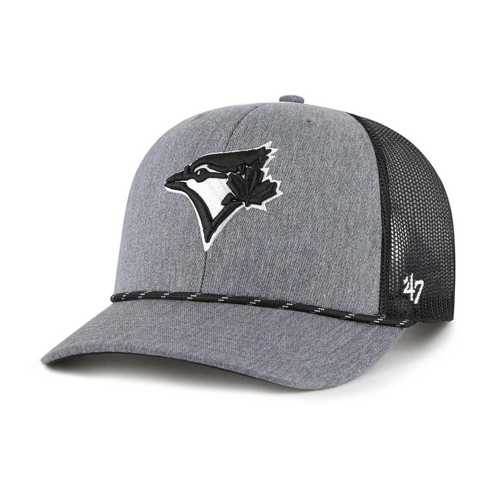 MLB Hat Trucker Carbon Rope Blue Jays