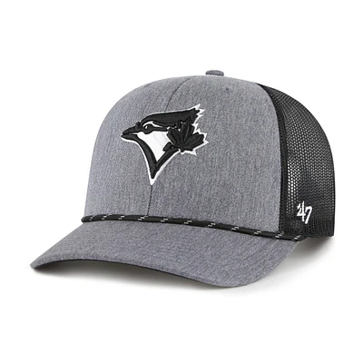 MLB Hat Trucker Carbon Rope Blue Jays