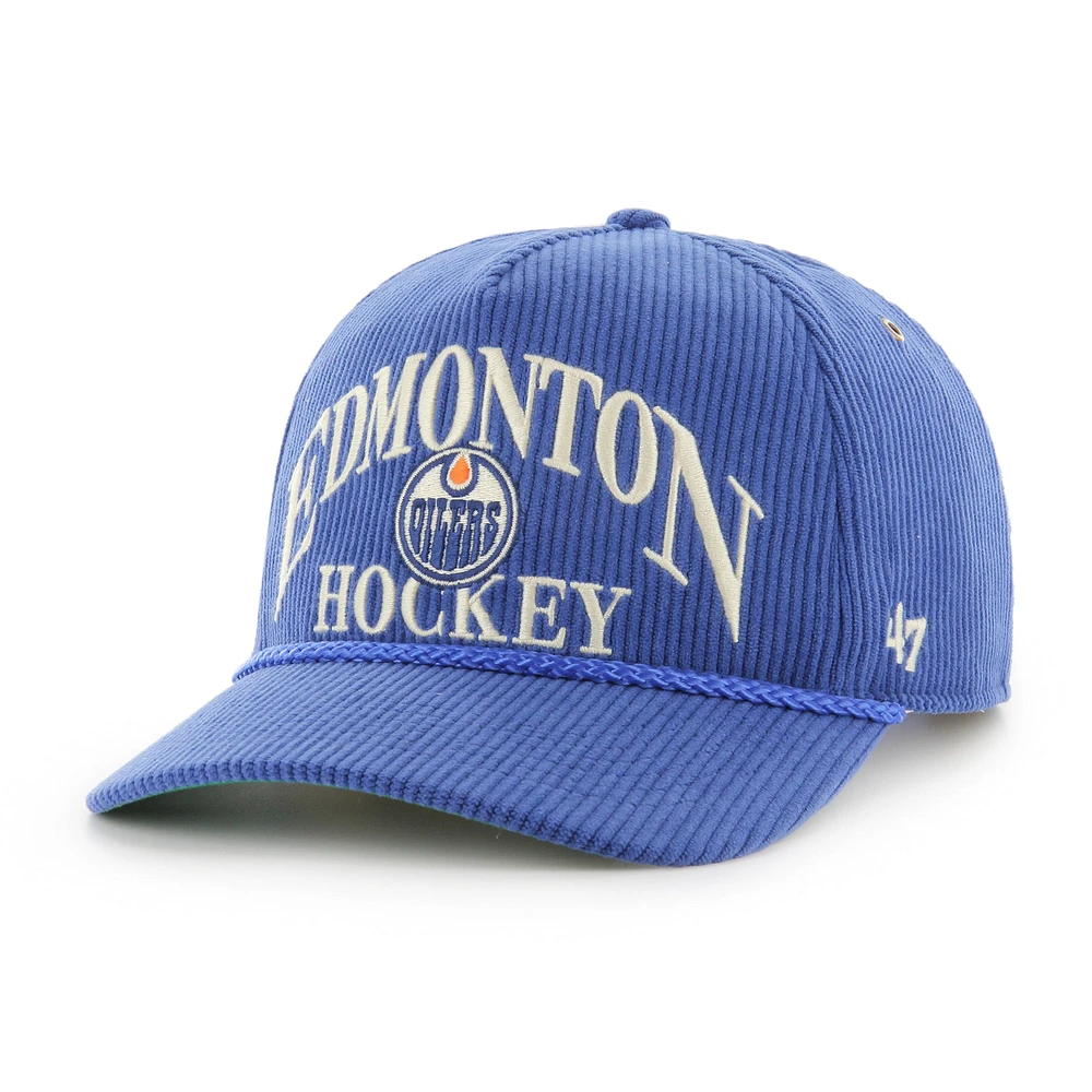 NHL Hat '47 Hitch Double Header Corduroy Oilers