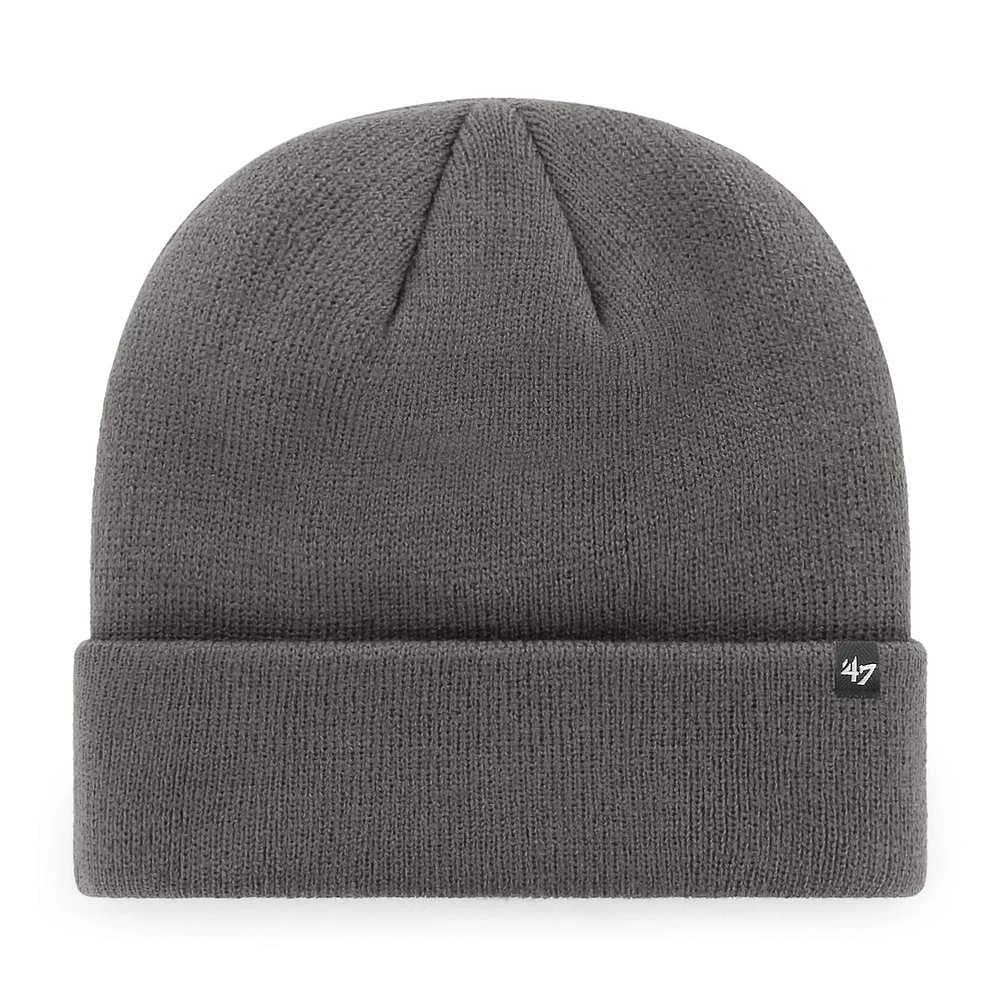 '47 Brand Knit Hat Raised Cuff Blank (Charcoal)