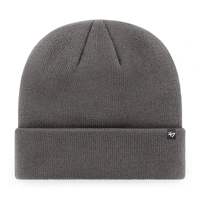 '47 Brand Knit Hat Raised Cuff Blank (Charcoal)