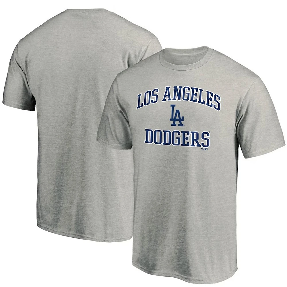 MLB T-Shirt Heart & Soul Heather Grey Dodgers