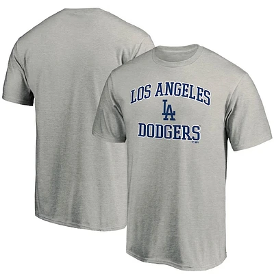 MLB T-Shirt Heart & Soul Heather Grey Dodgers