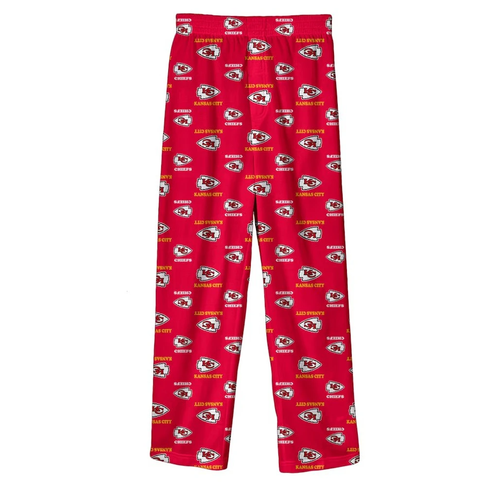 NFL Youth PJ Fleece Printed Pants Chiefs