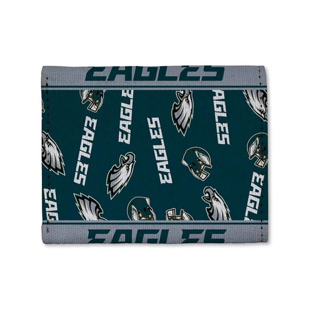 NFL Canvas Trifold Wallet Eagles