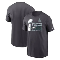 NFL T-Shirt Super Bowl LIX Champs Trophy Eagles