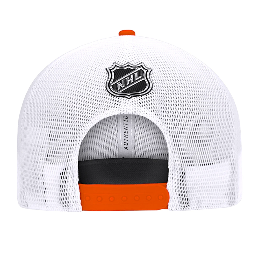 NHL Hat Structured Adjustable Trucker Authentic Pro Rink Side 6 2025 Oilers