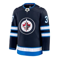 NHL Player Premium Jersey Home Connor Hellebuyck Jets