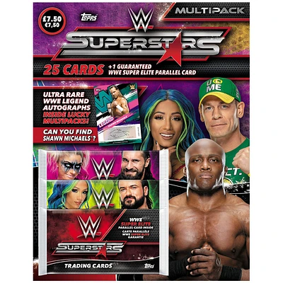 Topps WWE Superstars Multipack B 2021 (25 Cards + Super Elite Parallel)