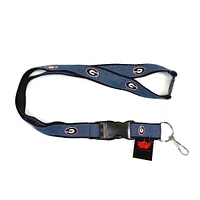 NCAA Lanyard Denim Georgia Bulldogs