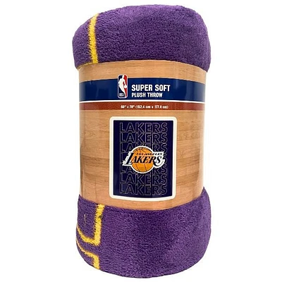 NBA Fleece Throw Super Soft Pegasus Lakers