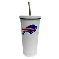 NFL Stainless Steel 20oz. Straw Tumbler Bills