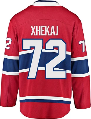 NHL Player Replica Breakaway Jersey Home Arber Xhekaj Canadiens