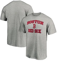 MLB T-Shirt Heart & Soul Heather Grey Red Sox