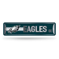 NFL Metal Street Sign 4" x 15 Eagles