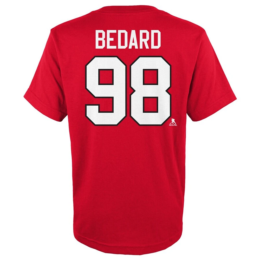 NHL Kids Player T-Shirt Connor Bedard Blackhawks