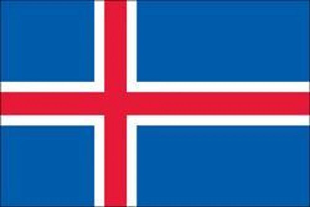Country Patch Flag Iceland