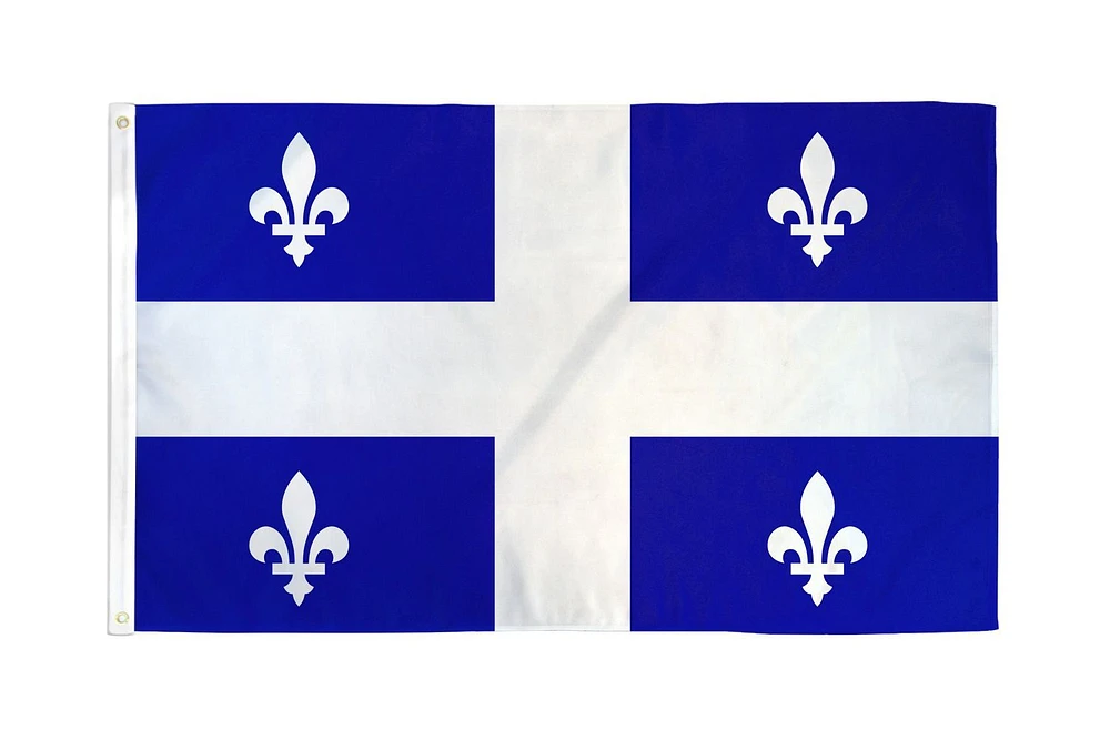 Country Flag 3x5 Quebec, Canada