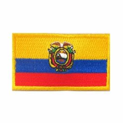 Country Patch Flag Ecuador