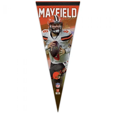 NFL Player Felt Pennant Baker Mayfield Browns