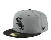 MLB Hat 5950 Basic Storm Gray White Sox