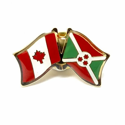 Country Lapel Pin Friendship Burundi