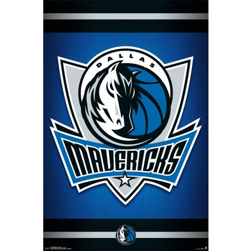 NBA Wall Poster Logo Mavericks