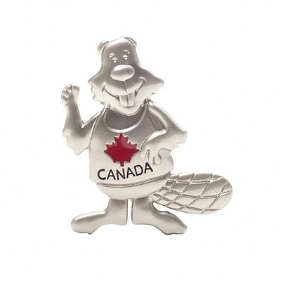 Country Magnet Metal Beaver Canada