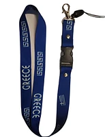 Country Lanyard Greece (Blue)