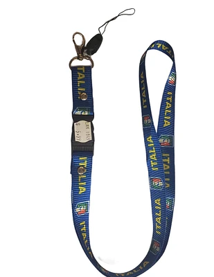 Country Lanyard Italy (Yellow Writing)
