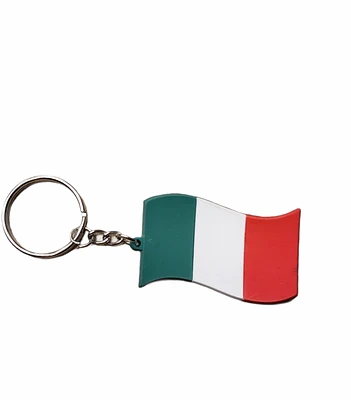 Country Keychain Rubber Flag Italy