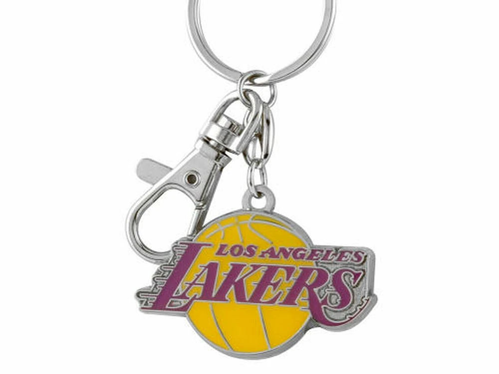 NBA Keychain and Swivel Clip Logo Lakers