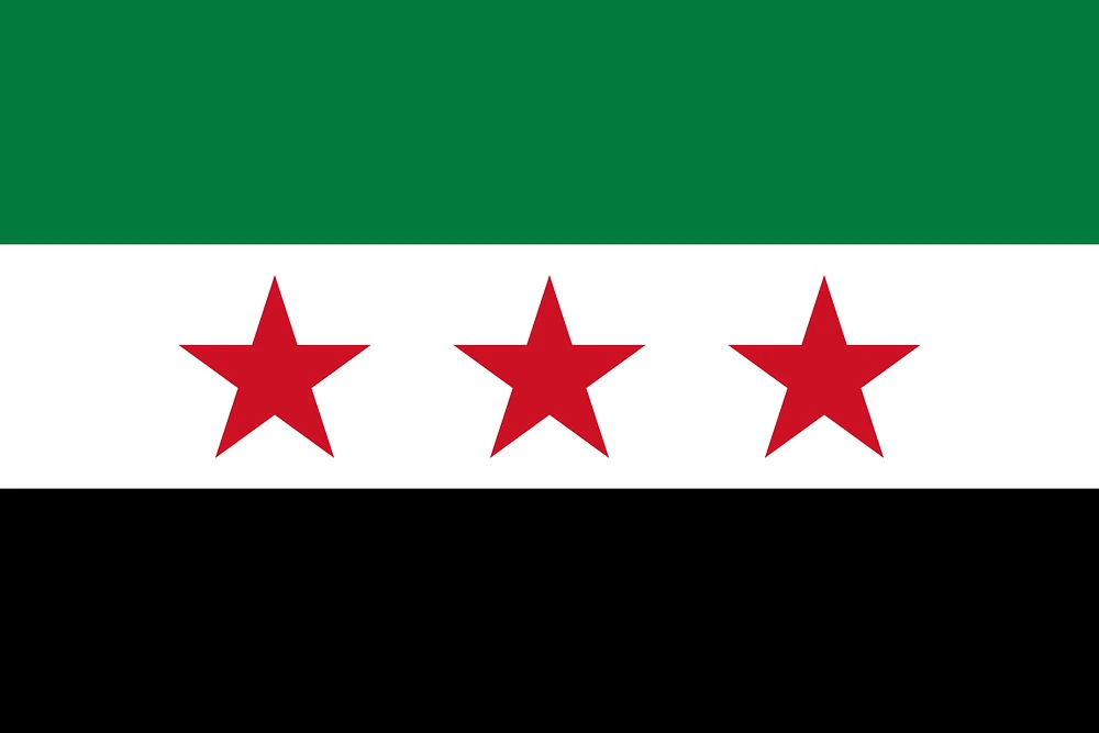 Country Flag 3x5 Syria (Independence Flag)