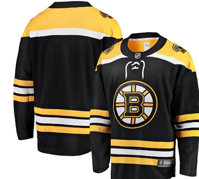 NHL Blank Replica Breakaway Jersey Home Bruins