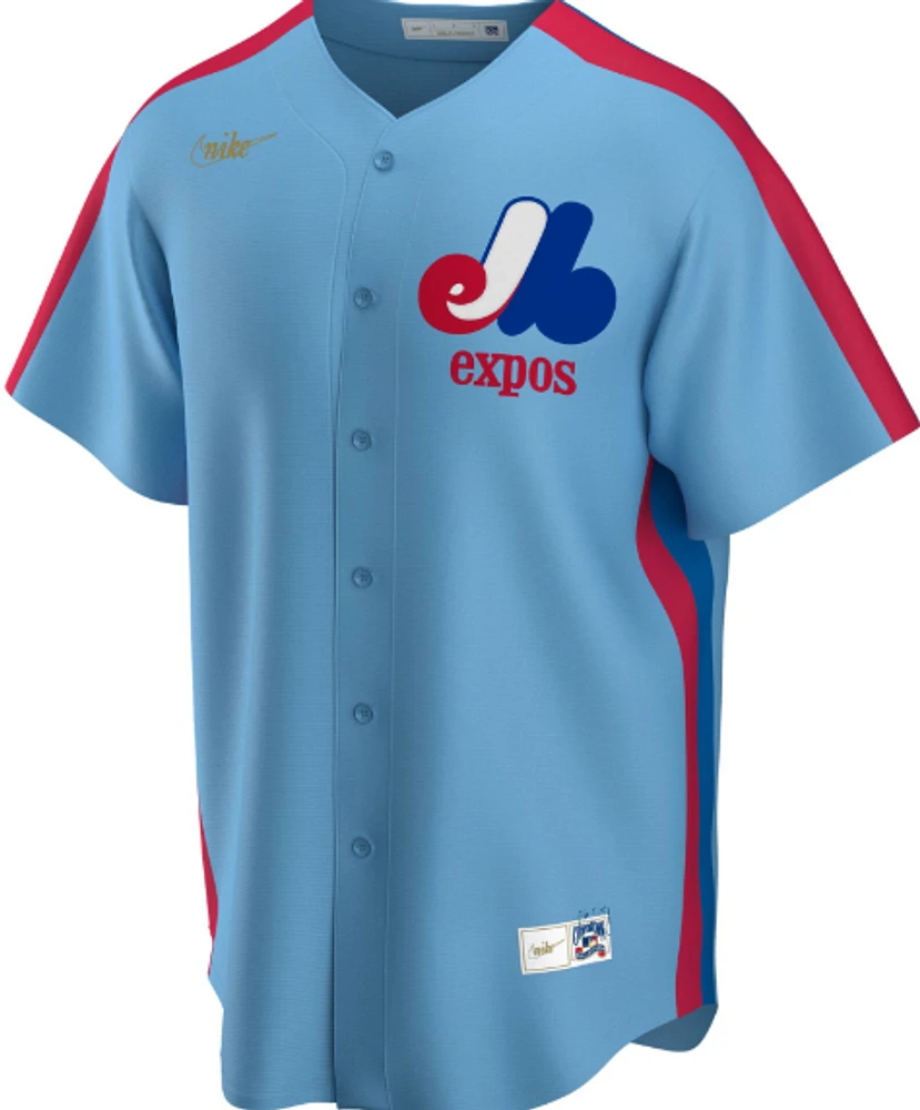 MLB Replica Cooperstown Jersey Blank Road Expos