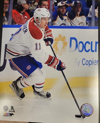 NHL 8x10 Player Photograph Away Brendan Gallagher Canadiens