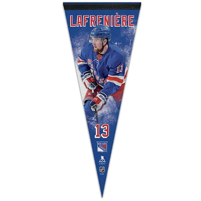 NHL Player Felt Pennant Alexis Lafrenière Rangers