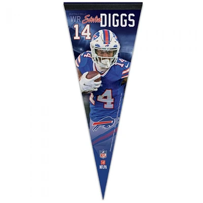 NFL Player Felt Pennant Stefon Diggs Bills