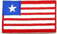 Country Patch Flag Liberia