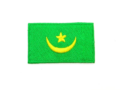 Country Patch Flag Mauritania (1959-2017)