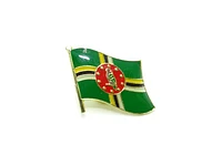 Country Lapel Pin Flag Dominica