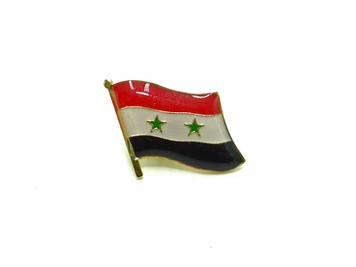 Country Lapel Pin Flag Syria