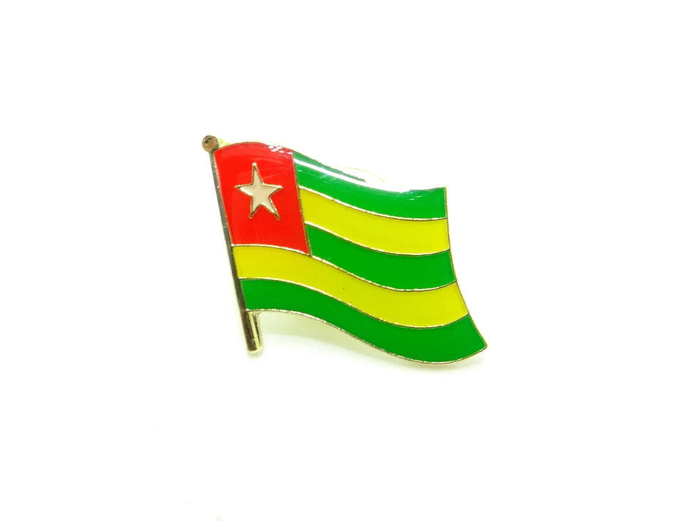 Country Lapel Pin Flag Togo