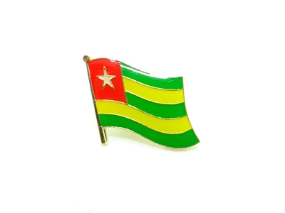 Country Lapel Pin Flag Togo