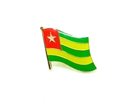 Country Lapel Pin Flag Togo
