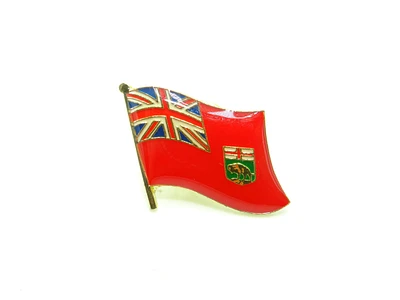 Provincial Lapel Pin Flag Manitoba